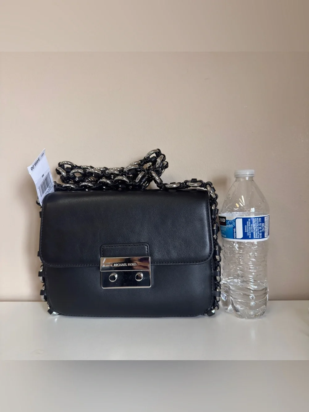 Michael Kors PIPER LG SHLDR FLAP LEATHER